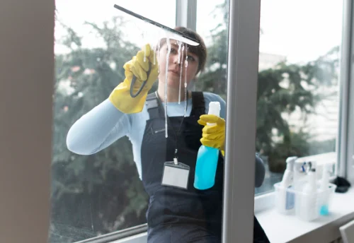 Nettoyage de vitres intérieures et extérieures à Menomblet